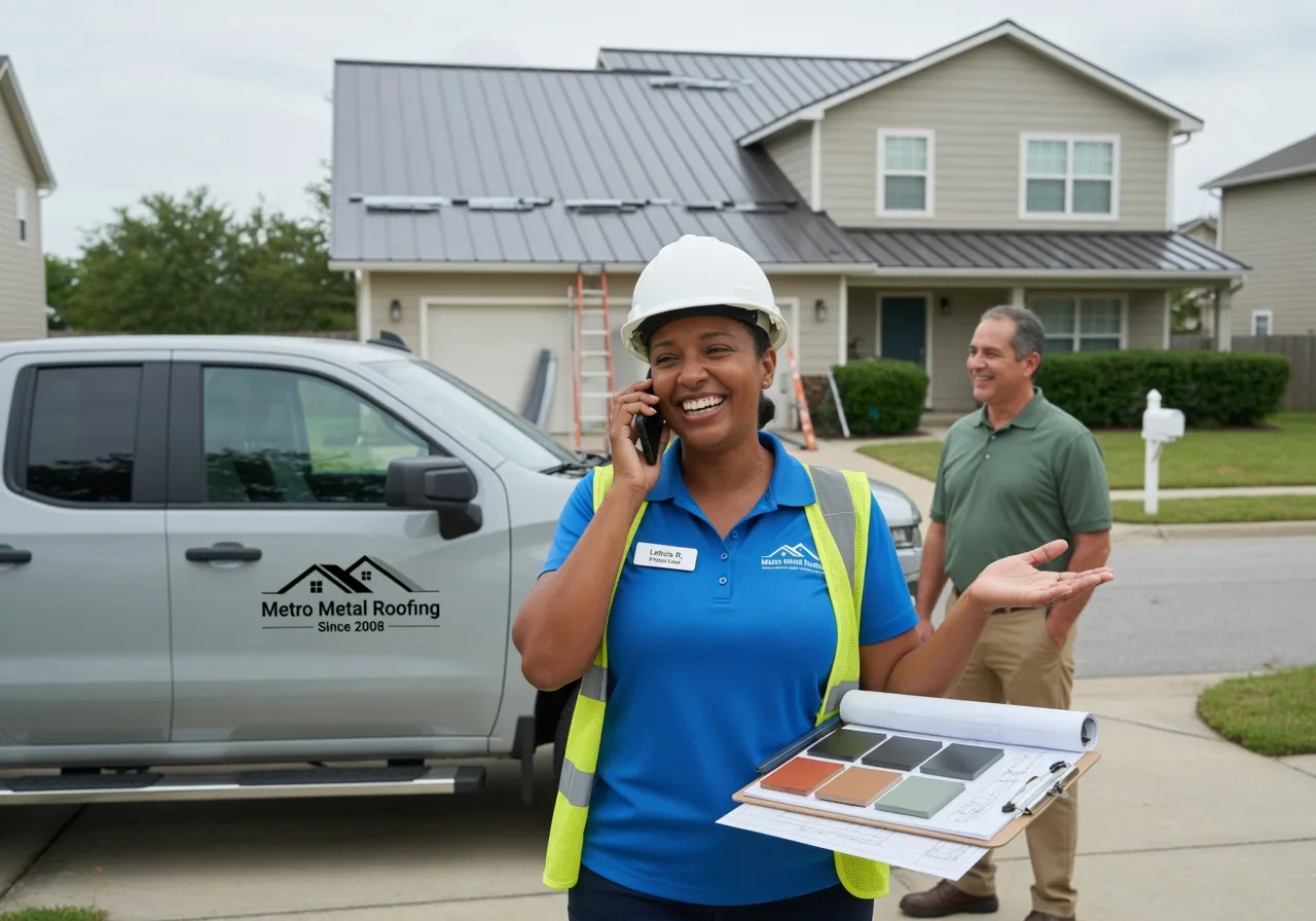 Storm Damage Metal Roof Repair in Cylinder, IA